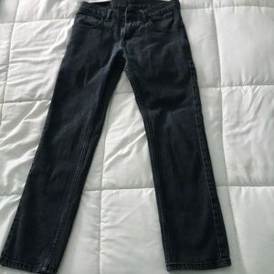 vintage levi’s black jeans